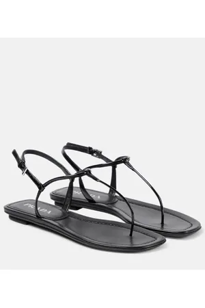 Prada Sandalen aus Lackleder