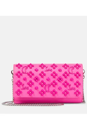 Christian Louboutin Portemonnaie mit Kettenriemen Paloma aus Leder