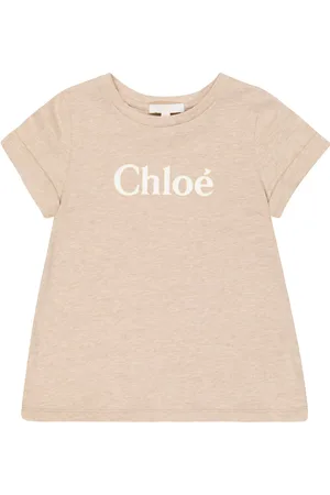 Chloé Chloé Kids Bedrucktes T-Shirt aus Baumwolle