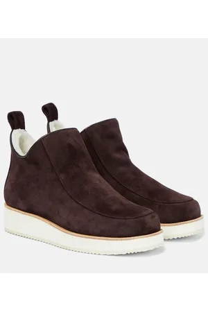 GABRIELA HEARST Ankle Boots Harry aus Veloursleder