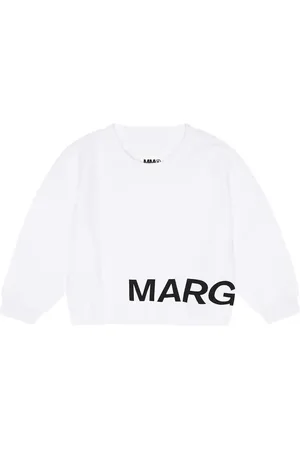 Maison Margiela Bedrucktes Sweatshirt aus Baumwolle