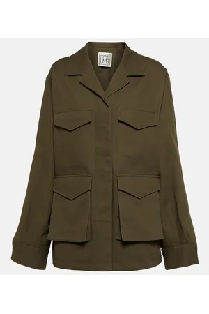 Totême Jacke aus Baumwolle