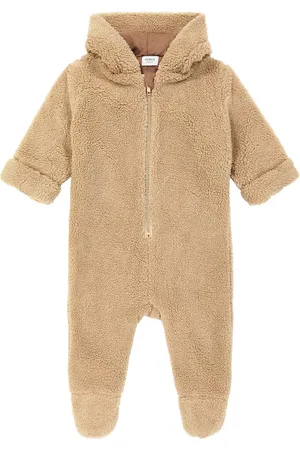Donsje Baby Overall aus Faux Shearling