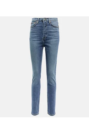 RE/DONE High-Rise Skinny Jeans 