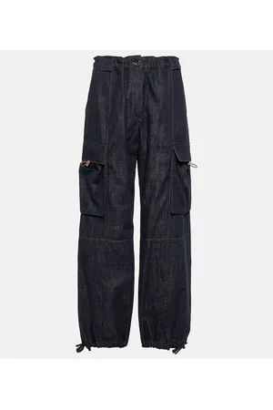 Brunello Cucinelli Mid-Rise Cargo-Jeans