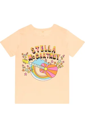 Stella McCartney Bedrucktes T-Shirt aus Baumwoll-Jersey