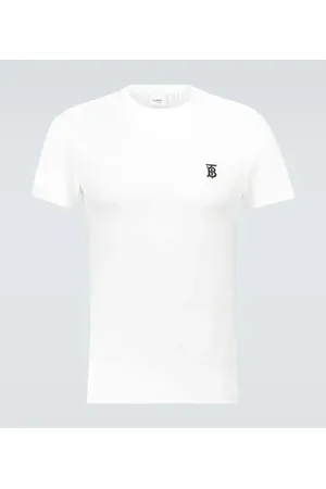 Burberry T-Shirt TB Monogram aus Baumwoll-Jersey