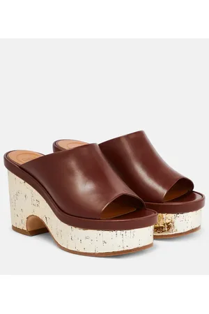 Chloé Chloé Pantoletten Oli aus Leder