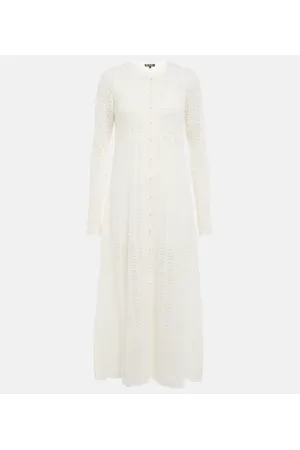 Loro Piana Midikleid Monviso aus Kaschmir und Seide