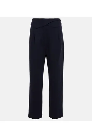 Blazé Milano Blazé Milano High-Rise-Hose Basque aus Schurwolle