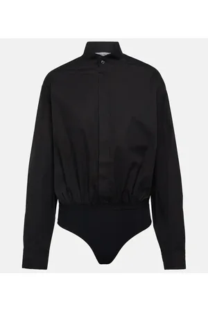 Alaïa Alaïa Body aus Baumwollpopeline