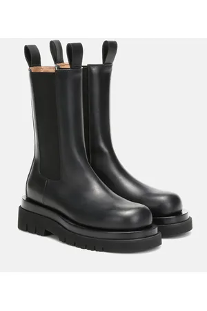 Bottega Veneta Stiefel Lug aus Leder