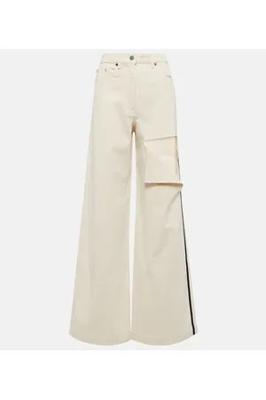 Peter Do High-Rise Wide-Leg Jeans