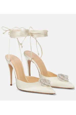 MAGDA BUTRYM Verzierte Pumps aus Satin