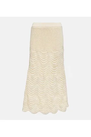 ZIMMERMANN Midirock Devi aus Baumwolle