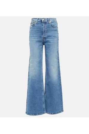 RE/DONE High-Rise Wide-Leg Jeans 70s