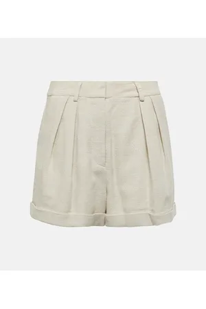 Staud High-Rise-Shorts Luisa aus einem Baumwollgemisch