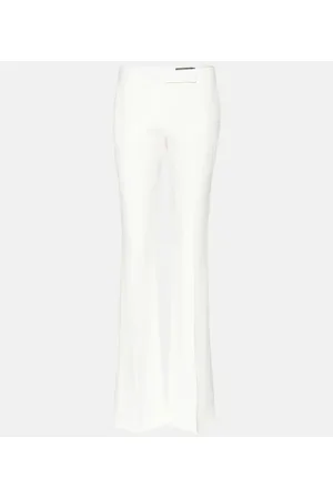 Alexander McQueen Schlaghose aus Crêpe