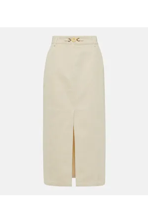 Patou High-Rise-Jeansrock