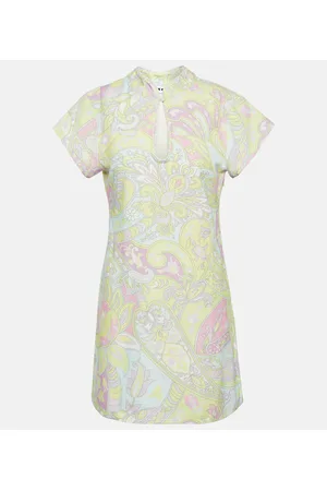 RIXO London Minikleid aus Baumwolle