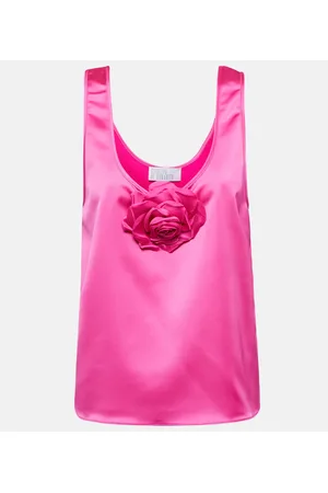 GIUSEPPE DI MORABITO Top aus Satin