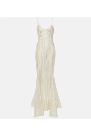 The Attico Slipdress aus Satin