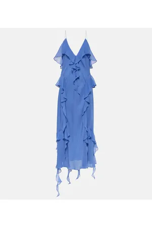 Khaite Slipdress Pim aus Seiden-Georgette