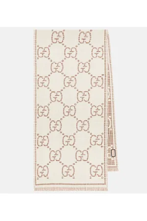 Gucci Schal GG aus einem Wollgemisch