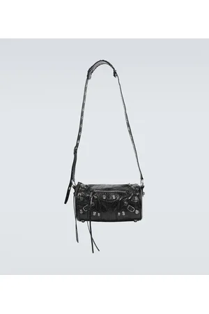Balenciaga Messenger Bag Le Cagole Cylinder aus Leder