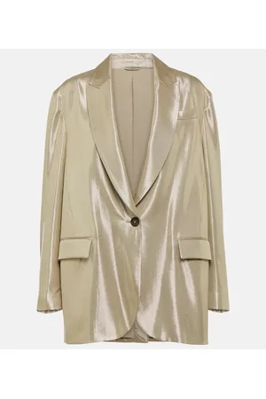 Brunello Cucinelli Blazer aus Gabardine