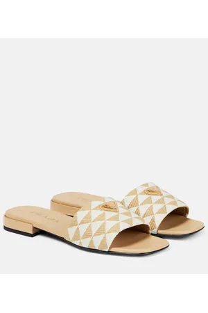 Prada Sandalen aus Jacquard