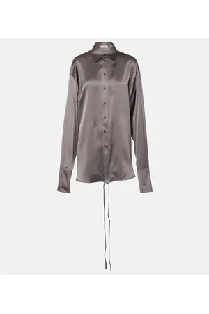 Peter Do Bluse aus Satin