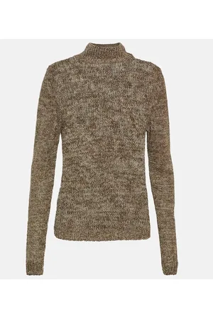 Totême Pullover aus Leinen, Baumwolle und Seide