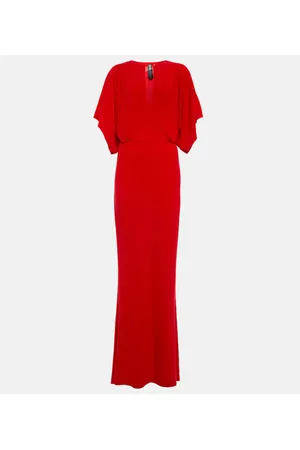 Norma Kamali Maxikleid Obie aus Jersey