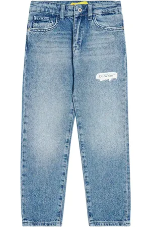 OFF-WHITE Jeans Paint Graphic