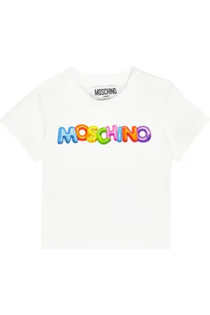 Moschino Baby Bedrucktes T-Shirt aus Baumwolle