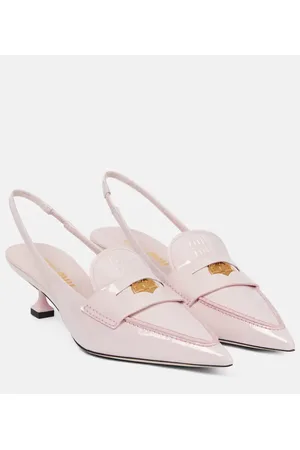Miu Miu Slingback-Pumps aus Lackleder