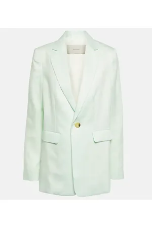ASCENO Blazer Azores aus Leinen