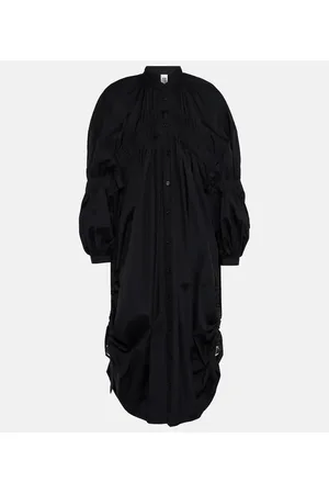NOIR KEI NINOMIYA Hemdblusenkleid aus Baumwolle