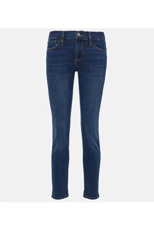 Frame Mid-Rise Straight Jeans Le Garcon