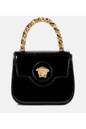 VERSACE Tote La Medusa Mini aus Lackleder