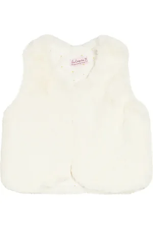 La Coqueta Baby Weste Eva aus Faux Fur