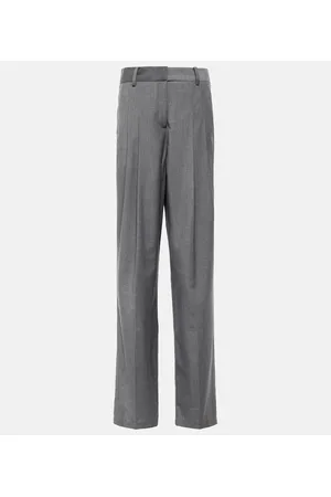 The Frankie Shop Weite High-Rise-Hose Gelso