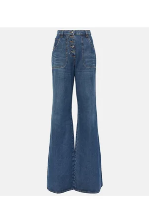 Etro Bestickte Flared Jeans