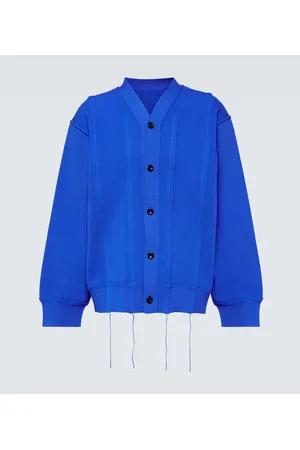 SACAI Distressed Cardigan