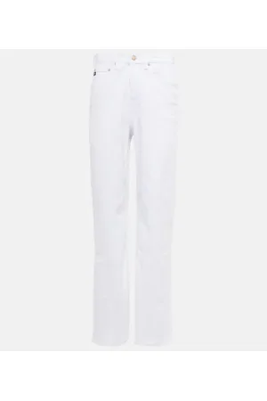 AG Jeans High-Rise Wide-Leg Jeans