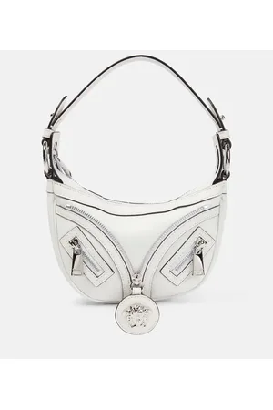 VERSACE Schultertasche Repeat Mini aus Leder