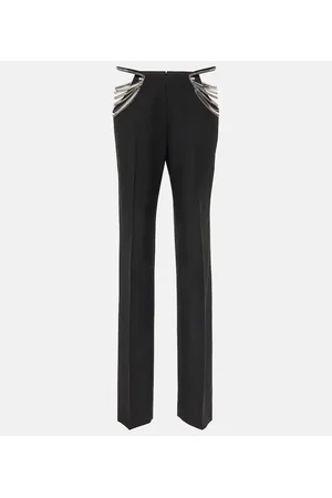 Stella McCartney Schmale Hose aus Wolle