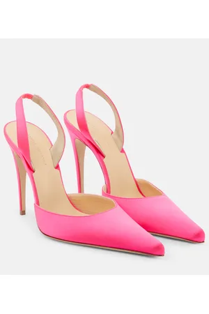 MAGDA BUTRYM Slingback-Pumps aus Satin