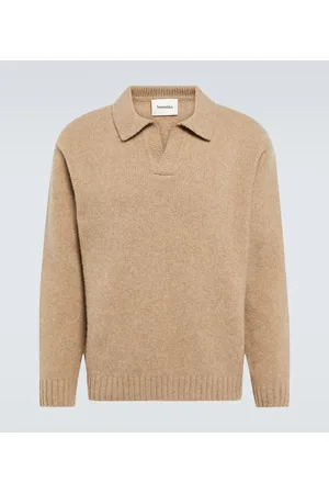 Nanushka Polopullover Jauro aus einem Wollgemisch